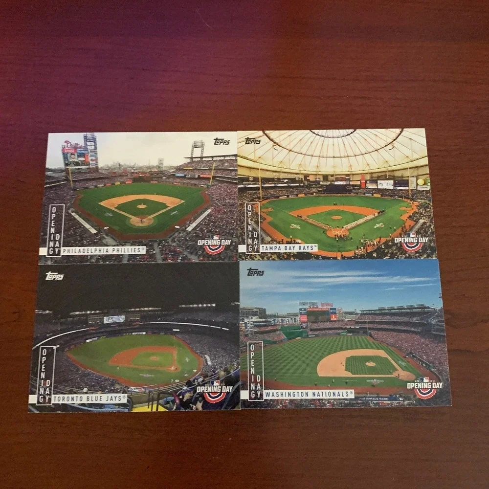 2020 Topps Opening Day‎ Set 1-15 stadiums